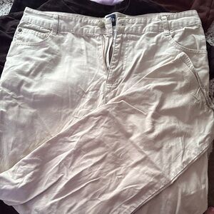 Basic Editions Men's Light Tan Chinos